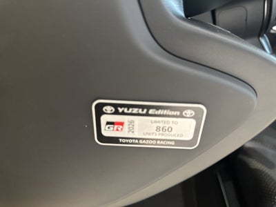 2026 Toyota GR86 GR86 Yuzu Edition