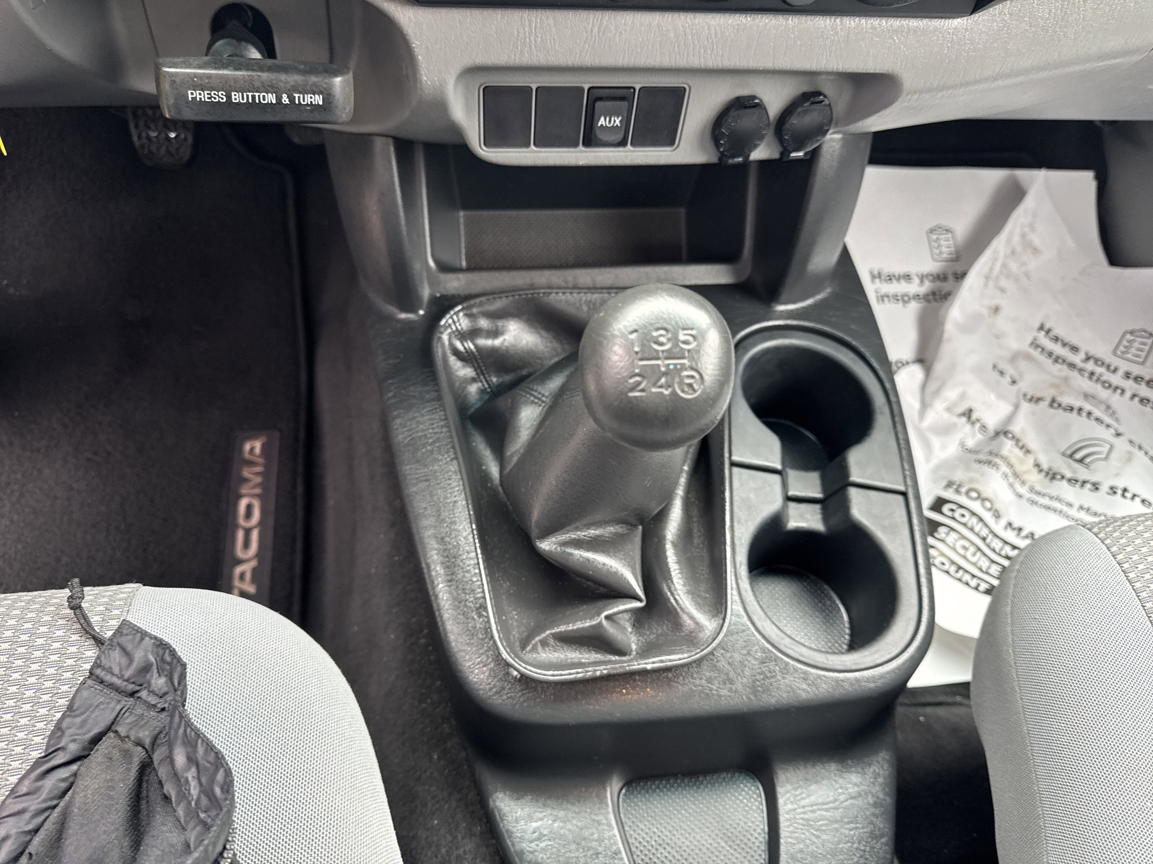 2012 Toyota Tacoma 4WD Reg Cab I4 MT (Natl)