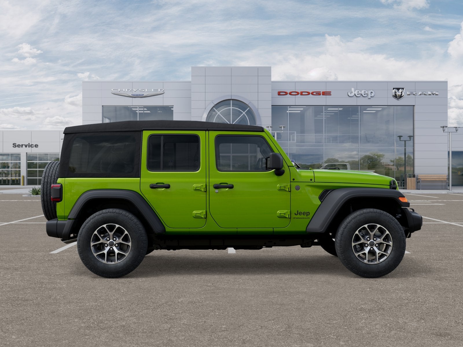 2025 Jeep Wrangler WRANGLER 4-DOOR SPORT S