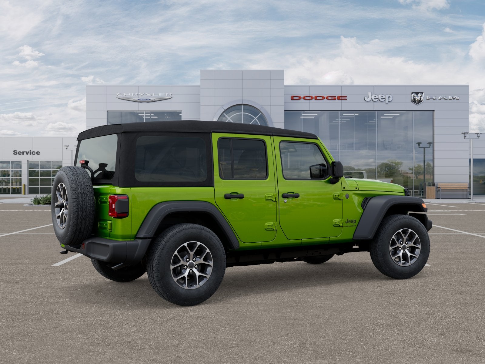 2025 Jeep Wrangler WRANGLER 4-DOOR SPORT S