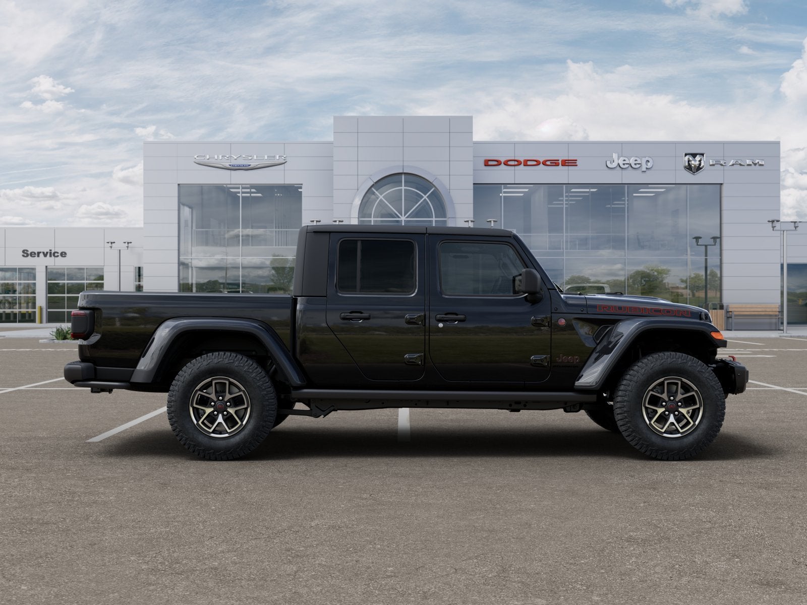 2025 Jeep Gladiator GLADIATOR RUBICON 4X4