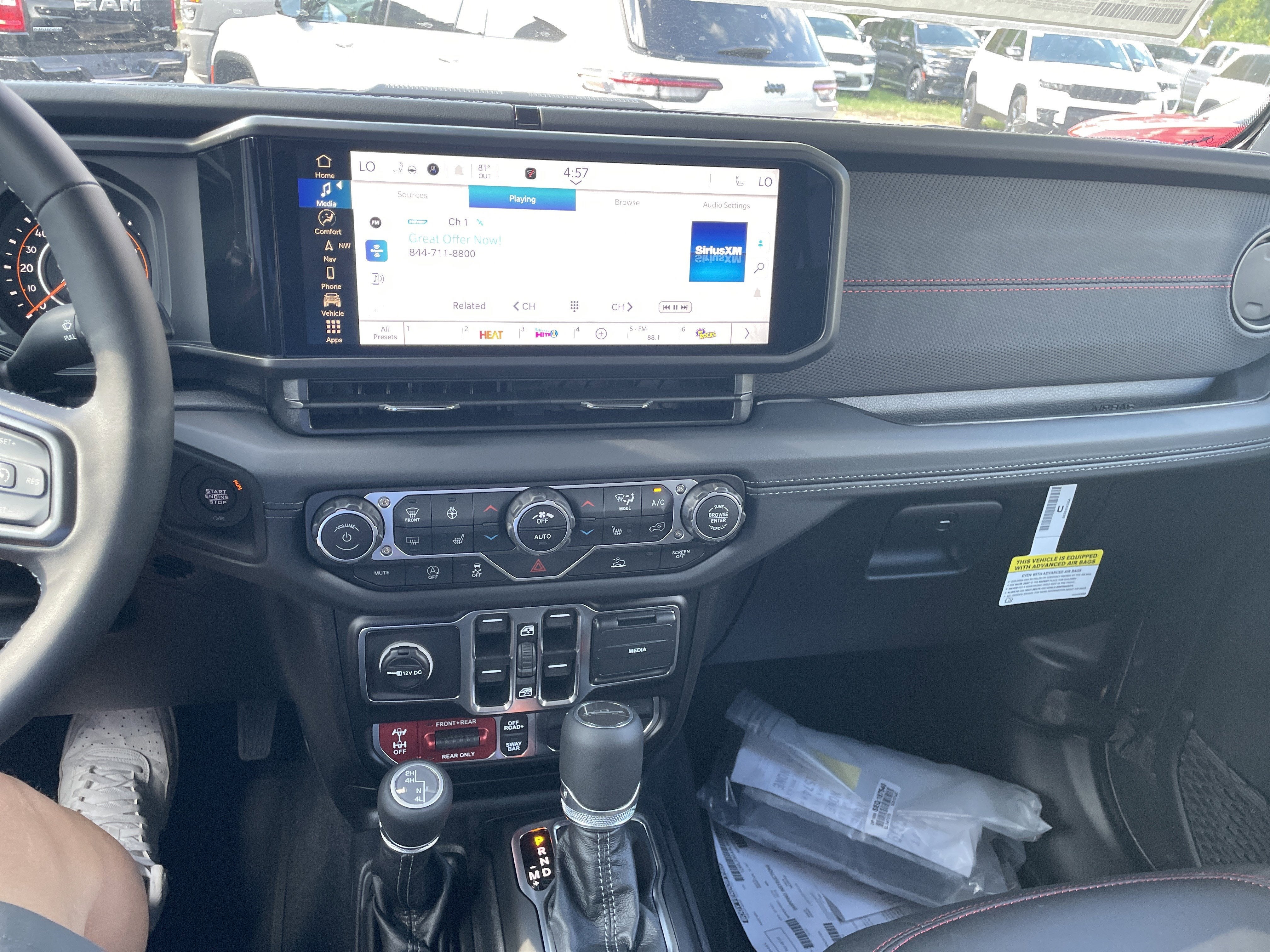 2025 Jeep Gladiator GLADIATOR RUBICON 4X4